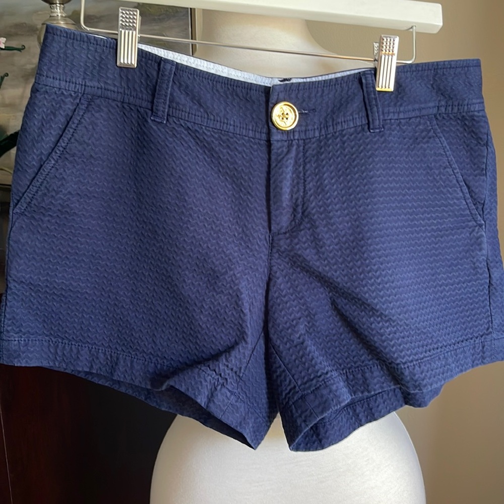 Lilly Pulitzer Callahan navy blue women’s size 6-8 shorts